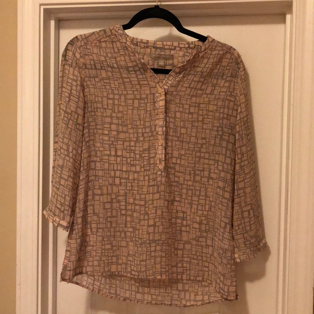 Banana Republic 3/4 sleeve blouse